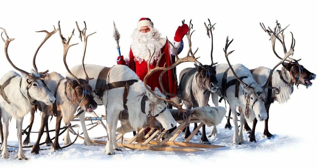 Почему у Санта-Клауса в упряжке олени, а у Деда Мороза – лошади?